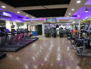 your life fitness gym area view